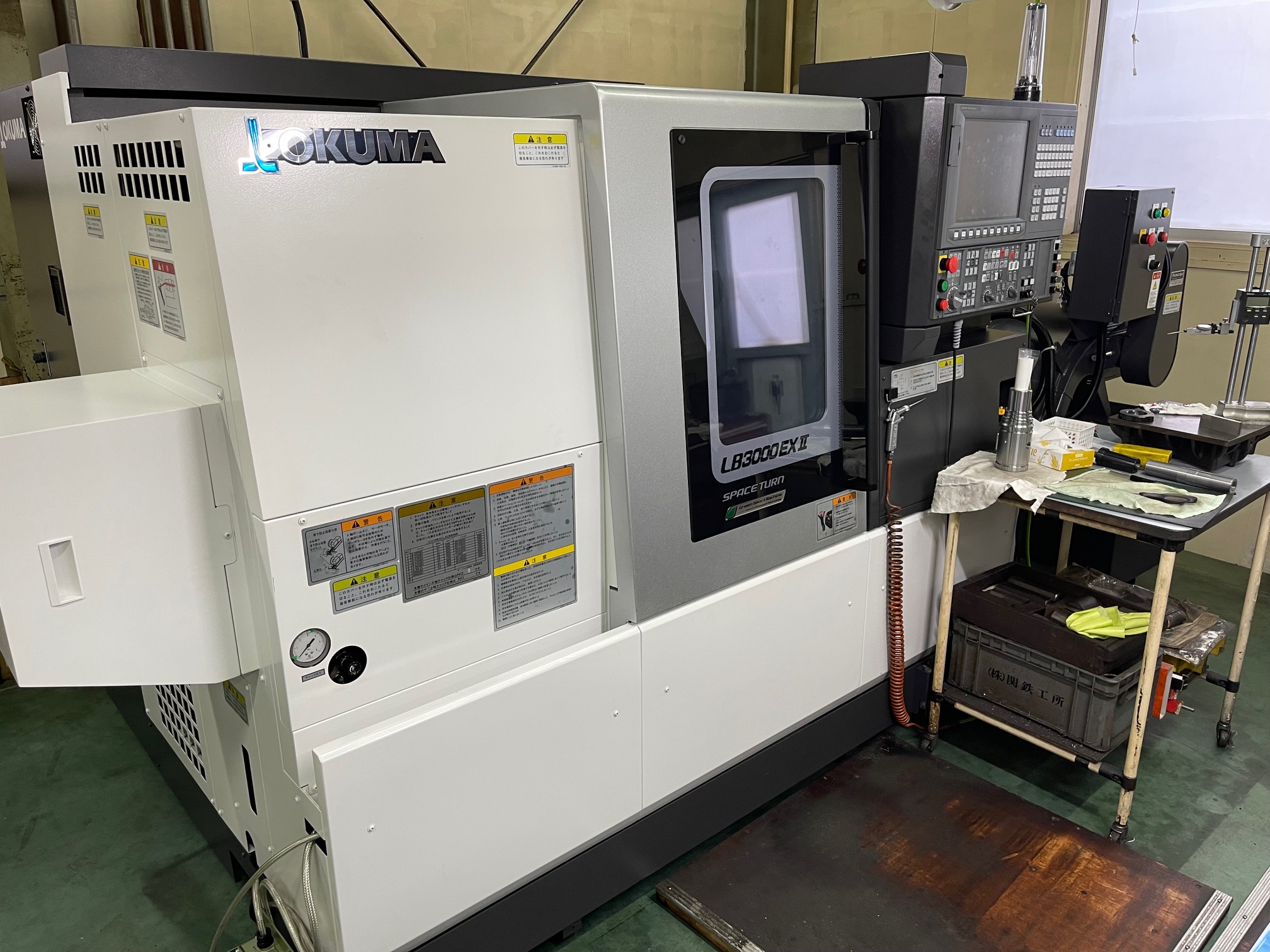 新規設備を導入しました。 - 株式会社関鉄工所 | NC旋盤 複合加工機